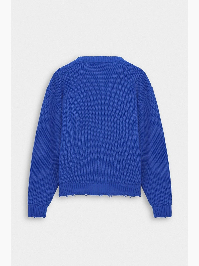 Pull homme giesto Bleu cobalt - Kiabi