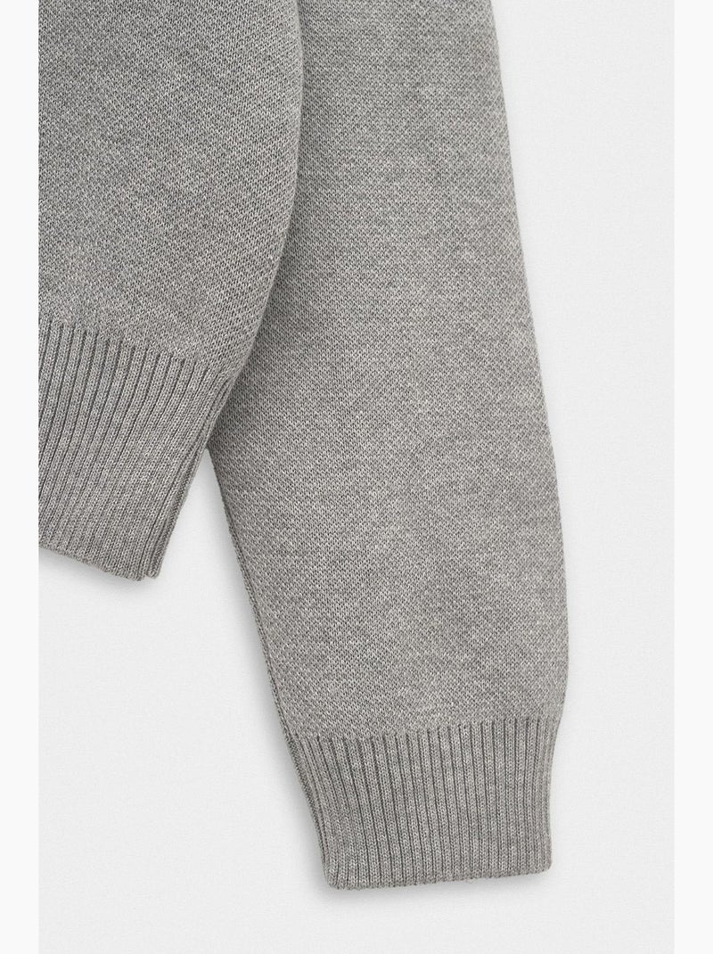 Pull homme giesto Gris clair - Kiabi