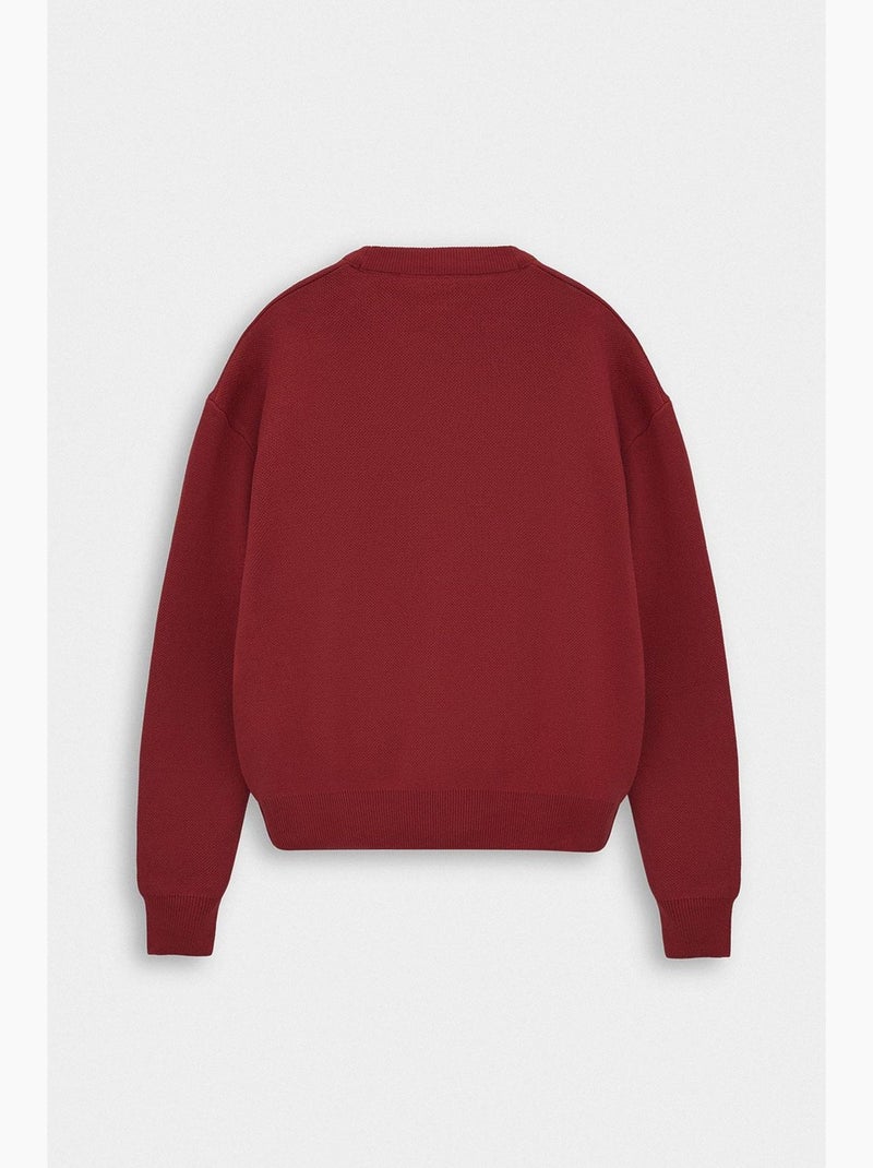 Pull homme giesto Rouge bordeaux - Kiabi