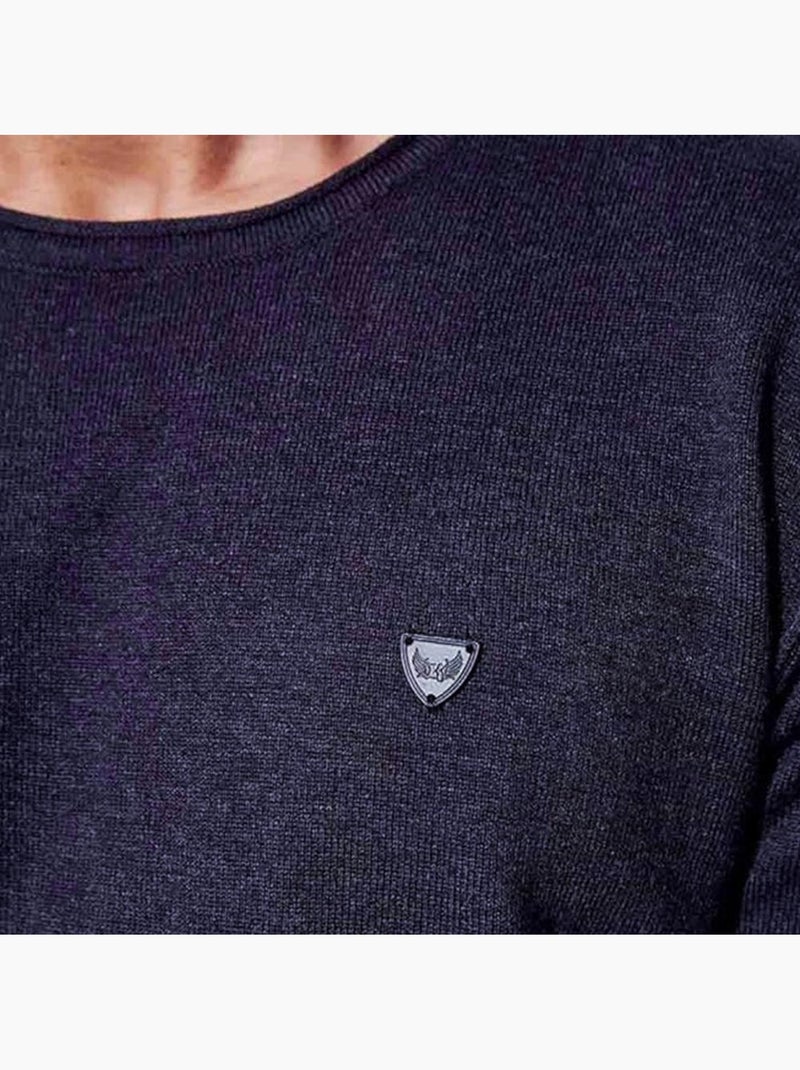 Pull Homme Kaporal Long Bleu marine - Kiabi