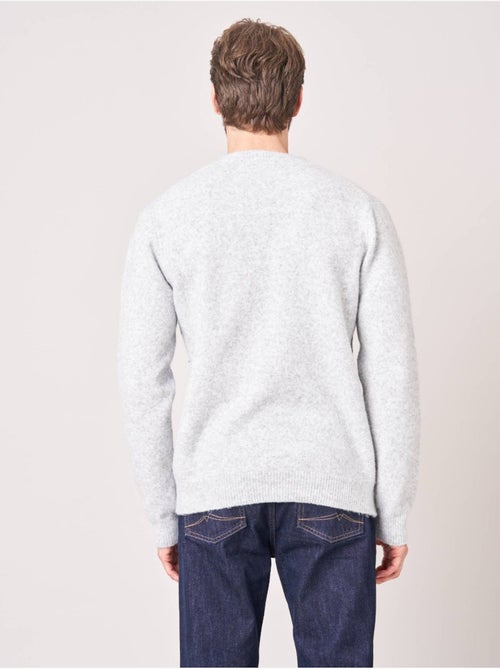 Pull homme motif losanges maille douce 'deeluxe' - Kiabi
