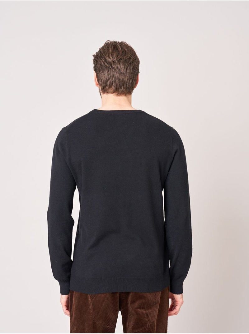 Pull homme poche zippée 'deeluxe' Noir - Kiabi