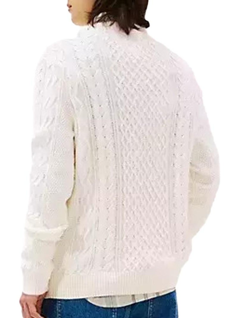 Pull homme tommy hilfiger Blanc - Kiabi
