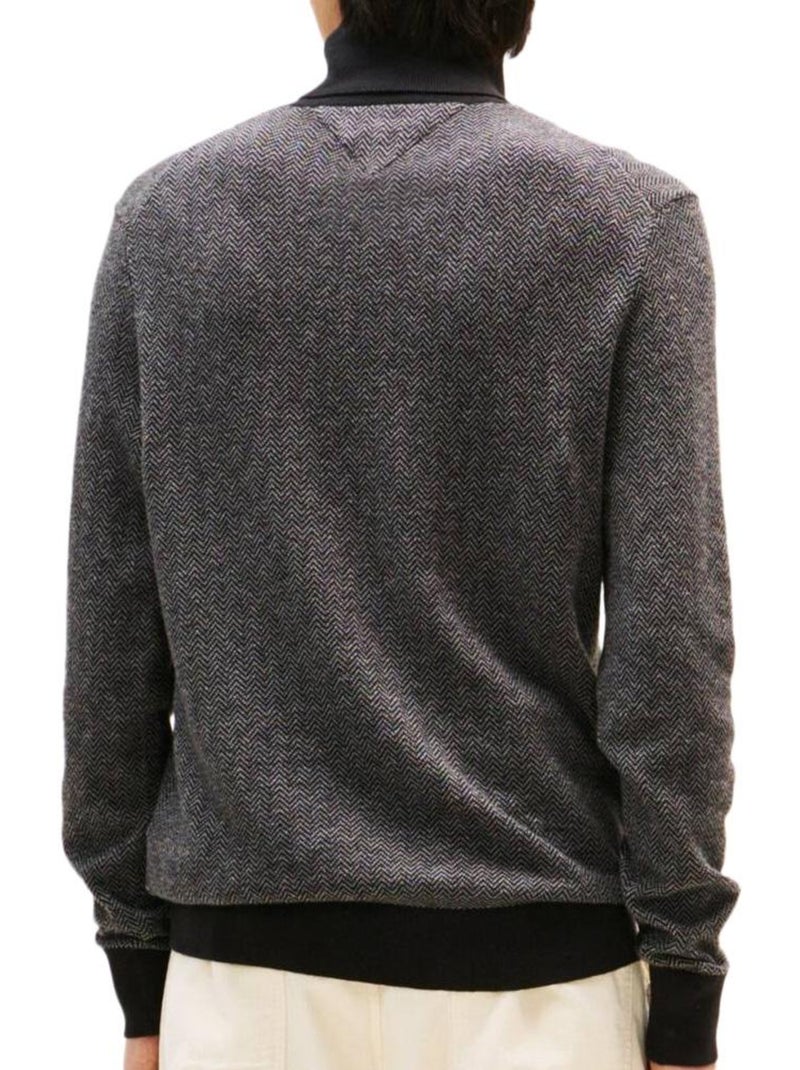 Pull homme tommy hilfiger Gris Argenté - Kiabi