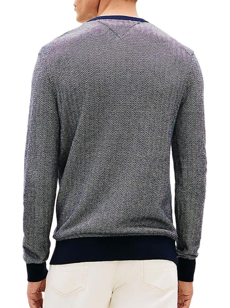 Pull Homme Tommy Hilfiger Gris Argenté - Kiabi
