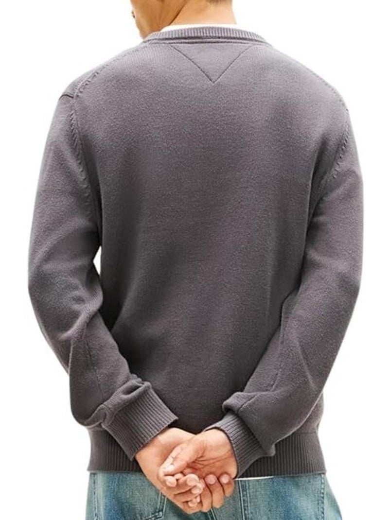 Pull homme tommy hilfiger Gris Argenté - Kiabi