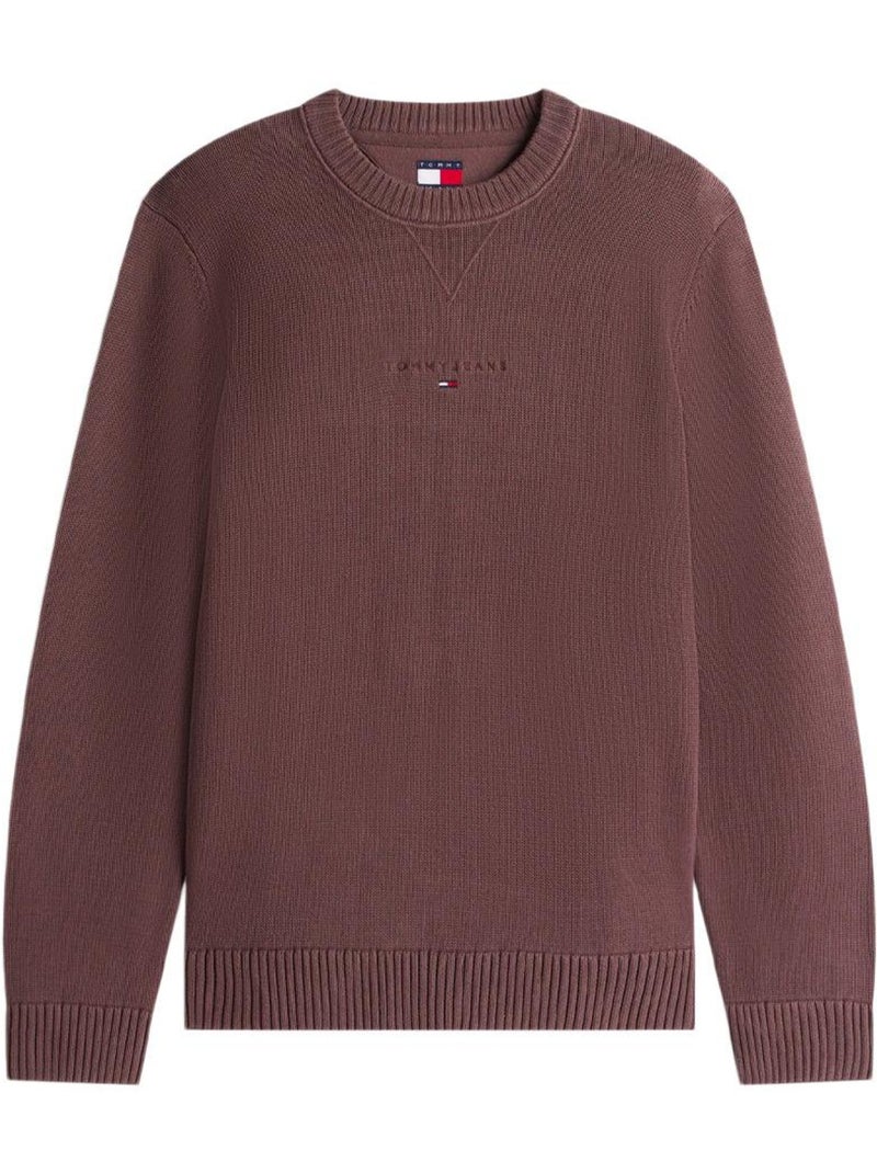 Pull Homme Tommy Hilfiger Marron cappuccino - Kiabi