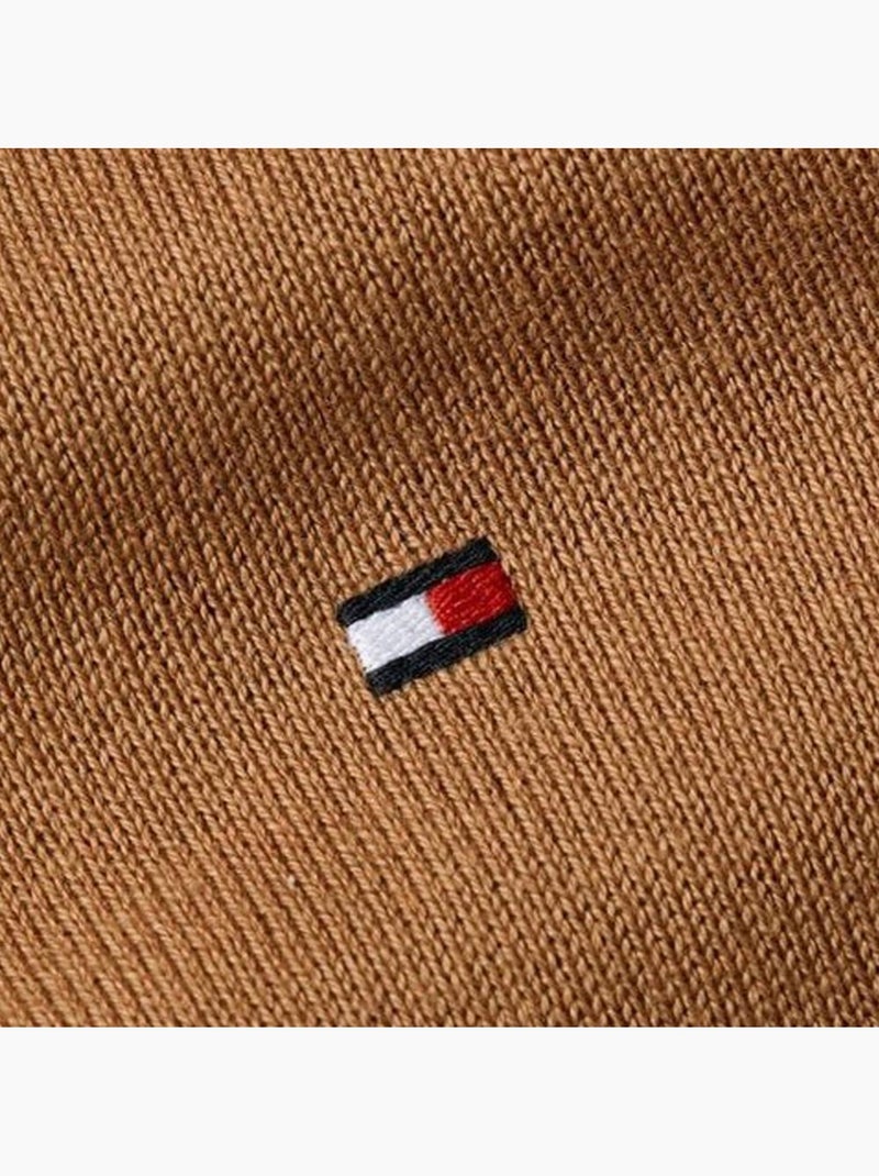 Pull Homme Tommy Hilfiger Marron cappuccino - Kiabi