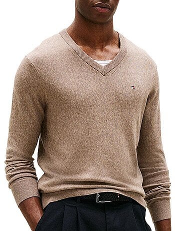 Pull Homme Tommy Hilfiger Pima MW0MW28047