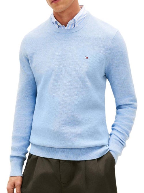 Pull homme tommy hilfiger structure - Kiabi