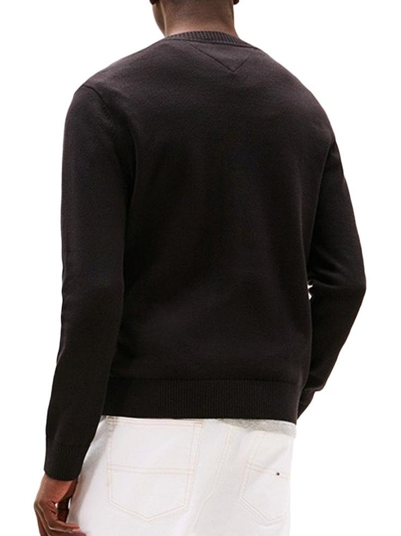Pull Homme Tommy Jeans Noir - Kiabi