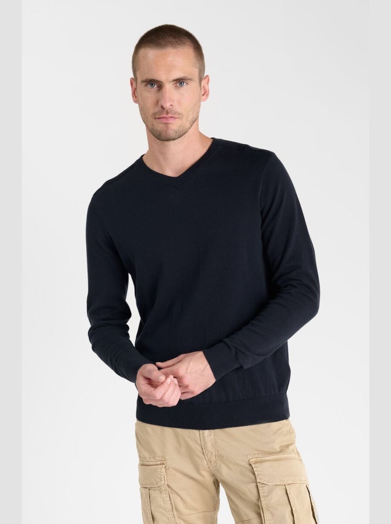 Pull IBAR 'Le Temps Des Cerises' Bleu - Kiabi