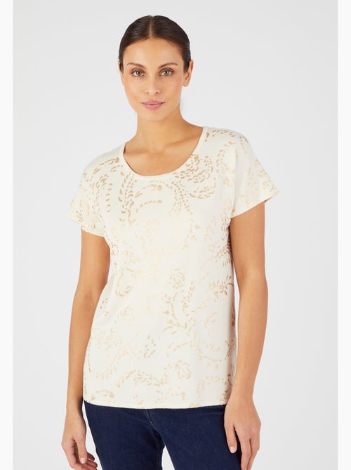 Pull impression brillante - Damart - Kiabi