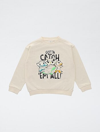 Pull imprimé 'Pokémon' en coton