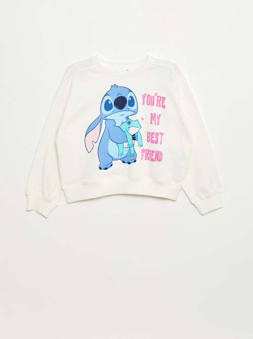 Pull imprimé 'Stitch' 'Disney' - Kiabi