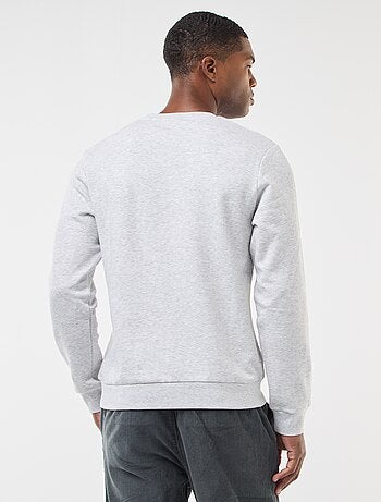 Pull imprimé uni en coton 'JJ Rebel'