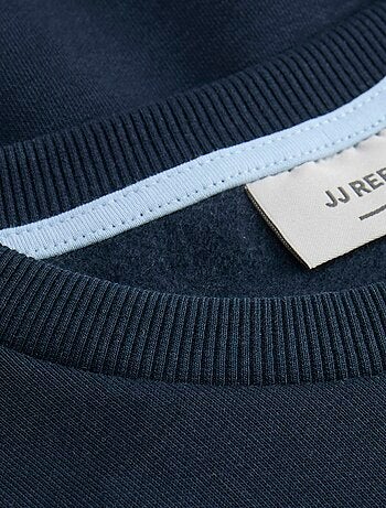 Pull imprimé uni en coton 'JJ Rebel'