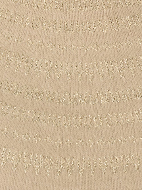 Pull jacquard brillant - Damart - Kiabi