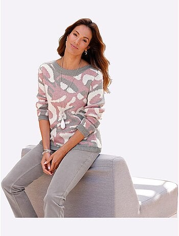Pull Jacquard Doux Et Moelleux - Taille Standard - Witt