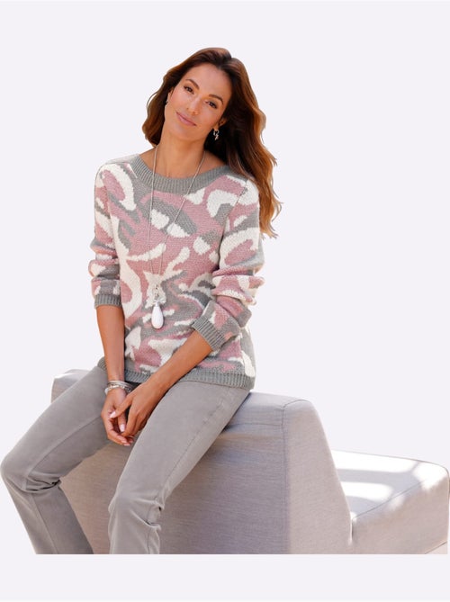 Pull Jacquard Doux Et Moelleux - Taille Standard - Witt - Kiabi Pull Jacquard Doux Et Moelleux - Taille Standard - Witt - Kiabi