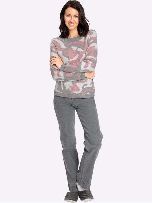 Pull Jacquard Doux Et Moelleux - Taille Standard - Witt - Kiabi Pull Jacquard Doux Et Moelleux - Taille Standard - Witt - Kiabi