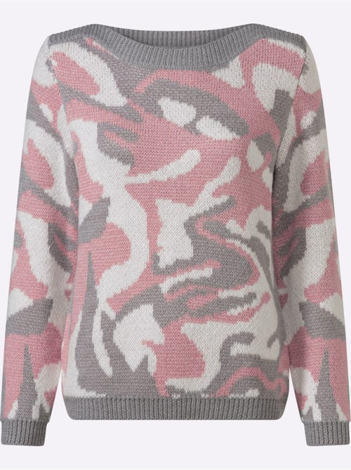 Pull Jacquard Doux Et Moelleux - Taille Standard - Witt - Kiabi Pull Jacquard Doux Et Moelleux - Taille Standard - Witt - Kiabi