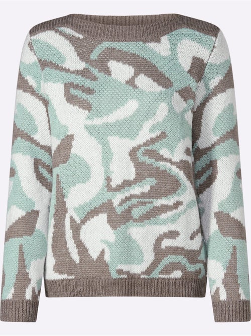 Pull Jacquard Doux Et Moelleux - Taille Standard - Witt - Kiabi Pull Jacquard Doux Et Moelleux - Taille Standard - Witt - Kiabi