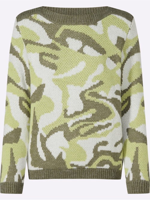Pull Jacquard Doux Et Moelleux - Taille Standard - Witt - Kiabi Pull Jacquard Doux Et Moelleux - Taille Standard - Witt - Kiabi