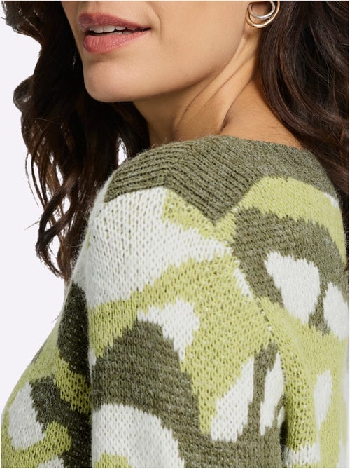Pull Jacquard Doux Et Moelleux - Taille Standard - Witt - Kiabi Pull Jacquard Doux Et Moelleux - Taille Standard - Witt - Kiabi