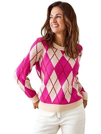 Pull jacquard géométrique - DAXON