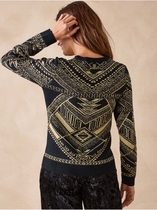 Pull jacquard légèrement brillant - DAXON - Kiabi