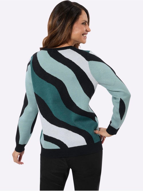 Pull jacquard motif jacquard - taille standard - witt - Kiabi Pull jacquard motif jacquard - taille standard - witt - Kiabi