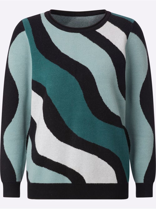 Pull jacquard motif jacquard - taille standard - witt - Kiabi Pull jacquard motif jacquard - taille standard - witt - Kiabi