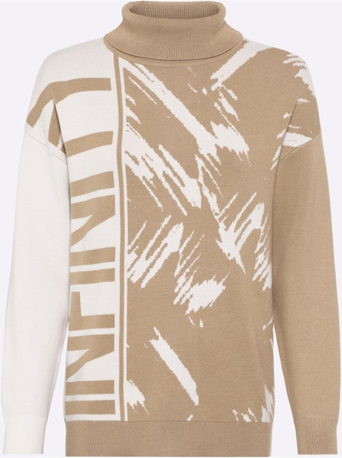 Pull Jacquard Motif Jacquard Original - Taille Standard - Helline - Kiabi