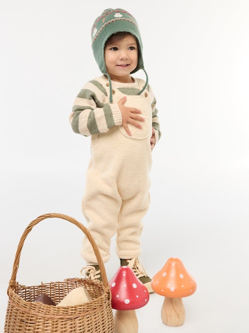 Pull jacquard rayé - Kiabi