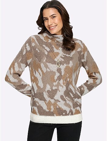 Pull Jacquard Superbe Jacquard - Taille Standard - Witt