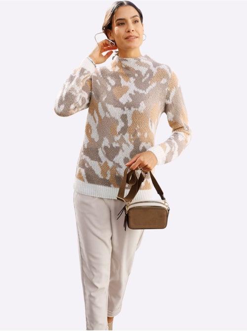 Pull Jacquard Superbe Jacquard - Taille Standard - Witt - Kiabi Pull Jacquard Superbe Jacquard - Taille Standard - Witt - Kiabi