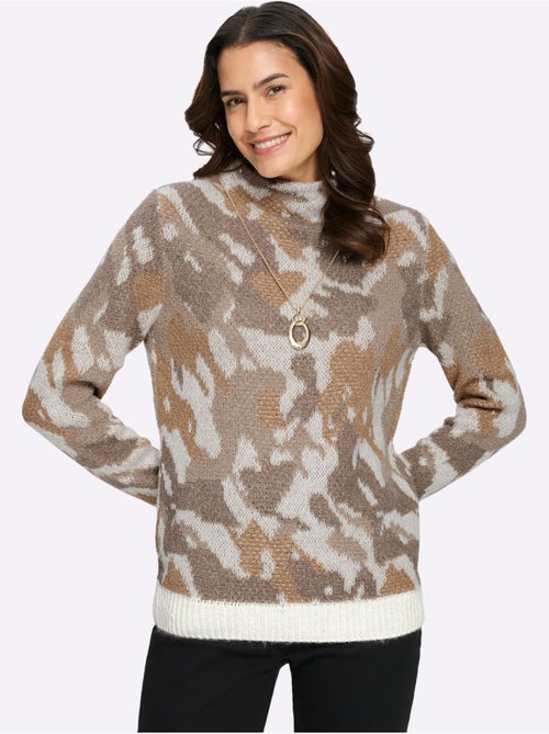Pull Jacquard Superbe Jacquard - Taille Standard - Witt - Kiabi Pull Jacquard Superbe Jacquard - Taille Standard - Witt - Kiabi
