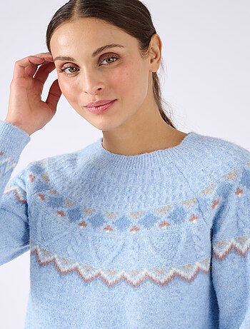 Pull jacquard Thermolactyl - Damart