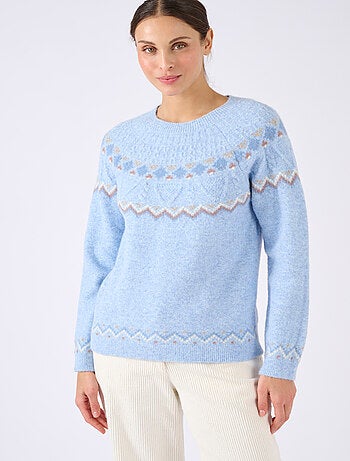 Pull jacquard Thermolactyl - Damart