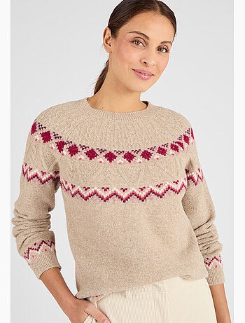 Pull jacquard Thermolactyl - Damart