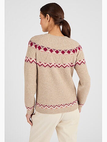 Pull jacquard Thermolactyl - Damart