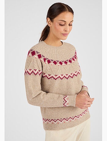 Pull jacquard Thermolactyl - Damart