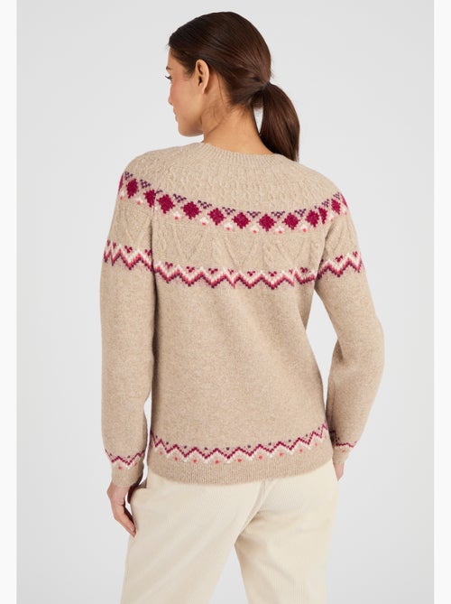 Pull jacquard Thermolactyl - Damart - Kiabi