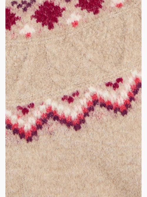 Pull jacquard Thermolactyl - Damart - Kiabi