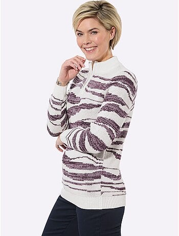 Pull jacquard tricot jacquard de qualité - taille standard - witt