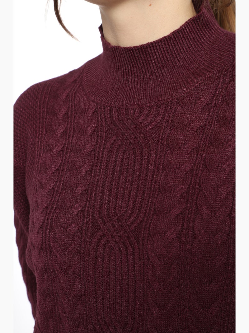 Pull Jaft  | Gerard Pasquier Avec Col Cheminée | Gerard Pasquier Bordeaux - Kiabi