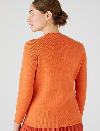 Pull jeu de côtes fantaisie - Damart