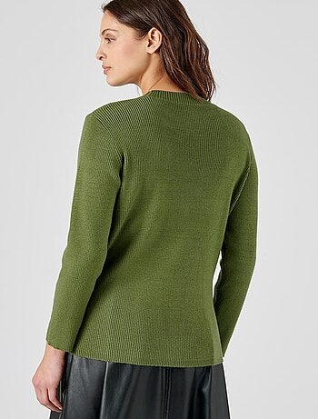 Pull jeu de côtes fantaisie - Damart