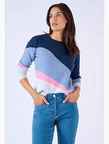 Pull jeu de couleurs - Damart